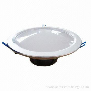 8-inch Aluminum Sphere Screen 2835 SMD LED Downlight with 85-265V AC Input Voltage, 20W Power